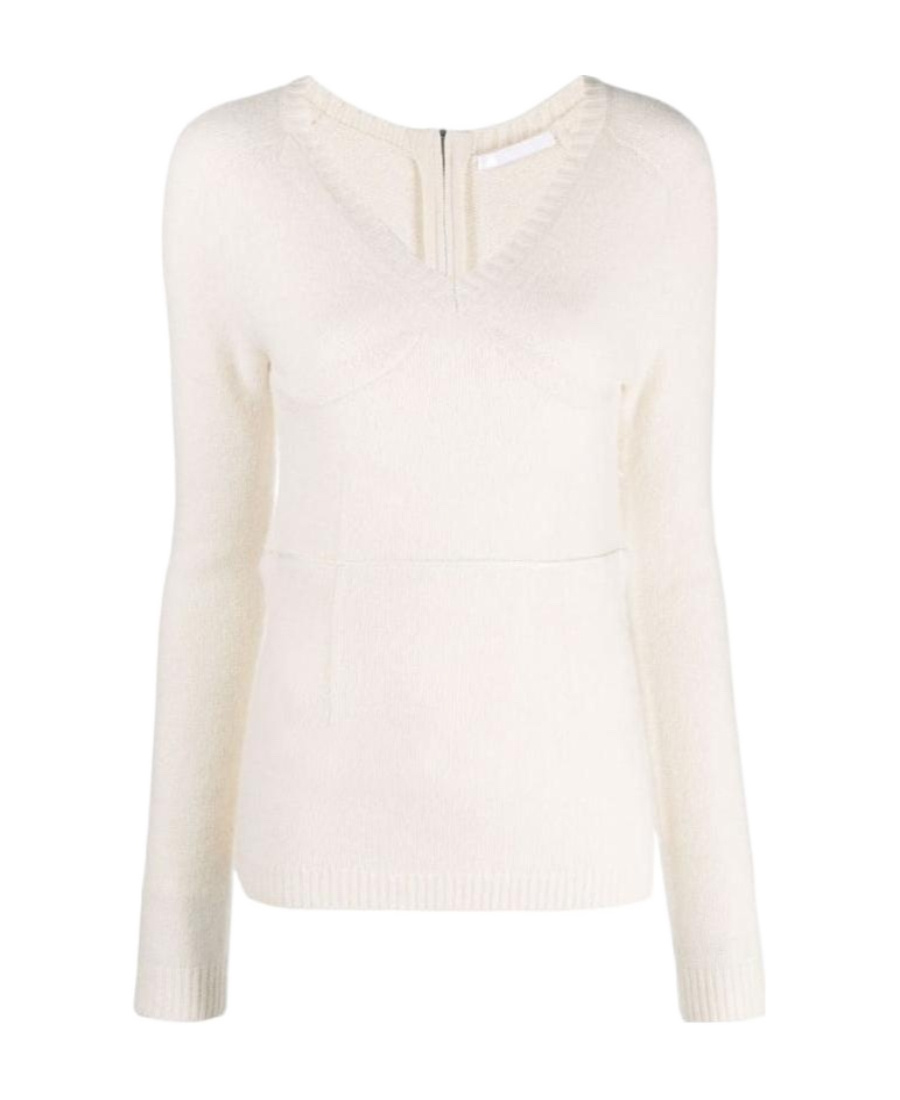 Helmut Lang V-neck Wool-knit Jumper