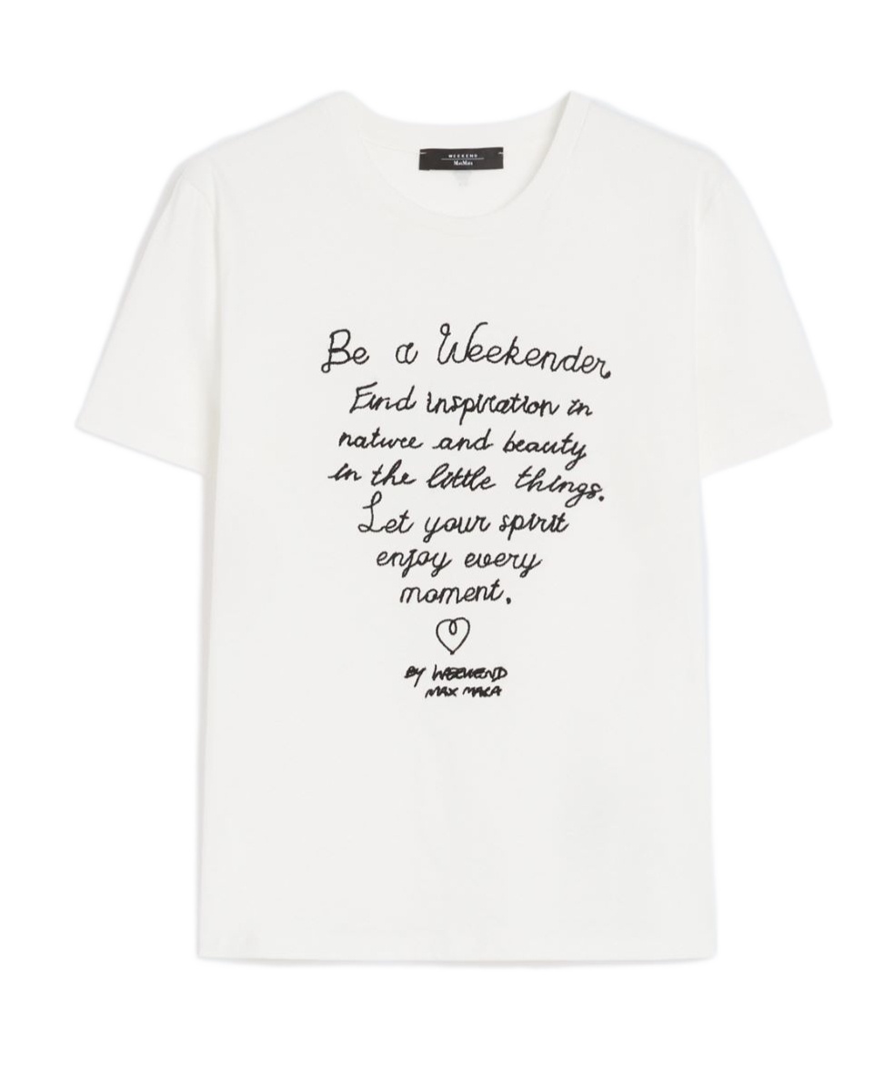Weekend Max Mara Printed Cotton T-shirt