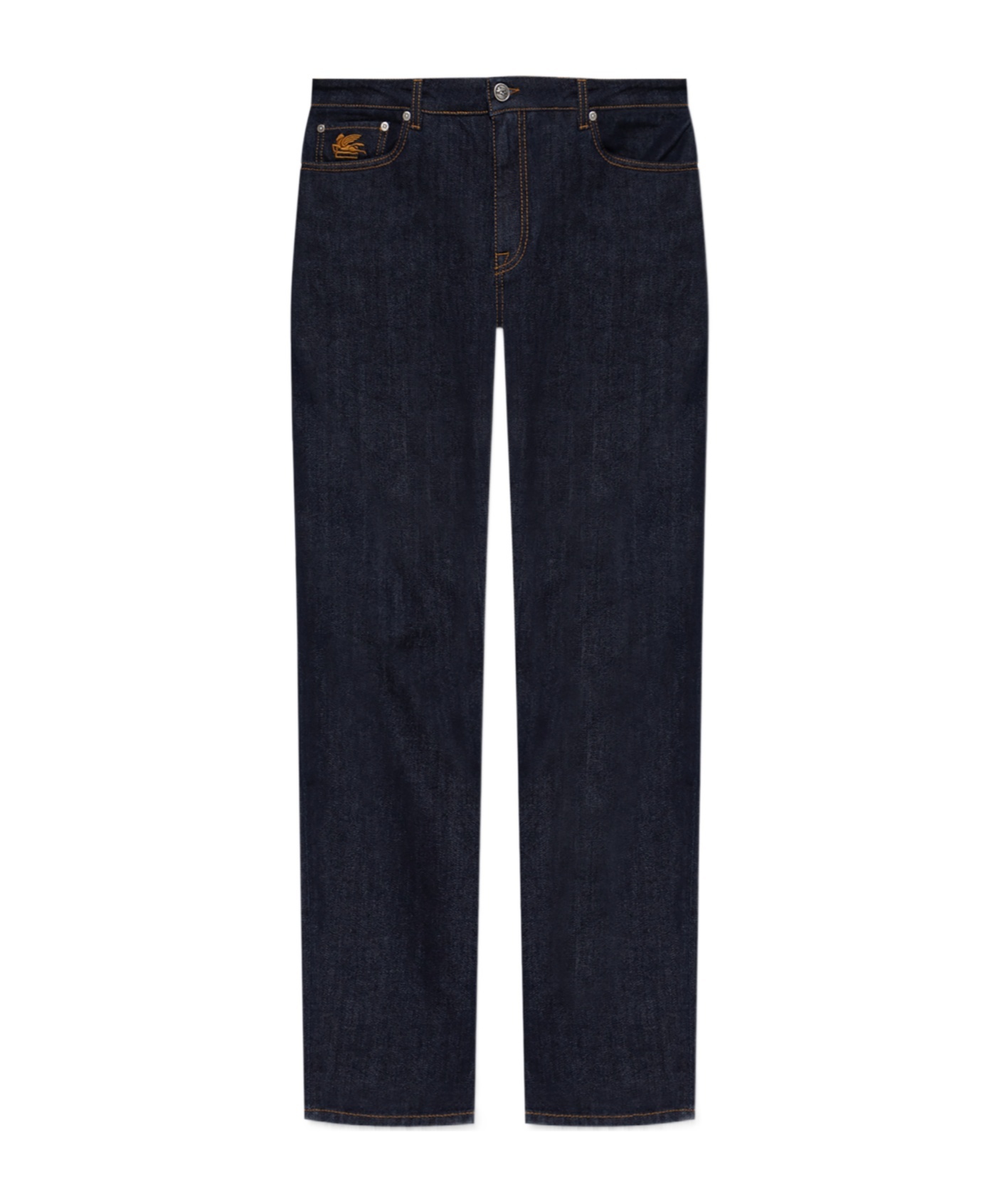 Etro Wool Blend Single Pleat Pants In Black