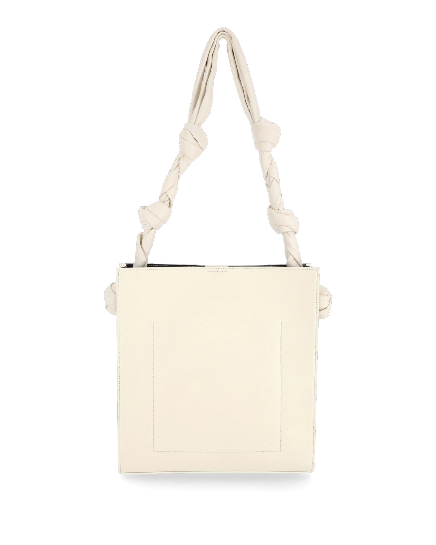 Jil Sander Tangle Midi Crossbody Bag In White