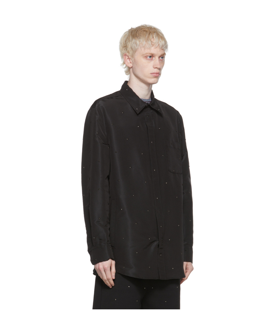 VALENTINO SILK LONG-SLEEVED SHIRT