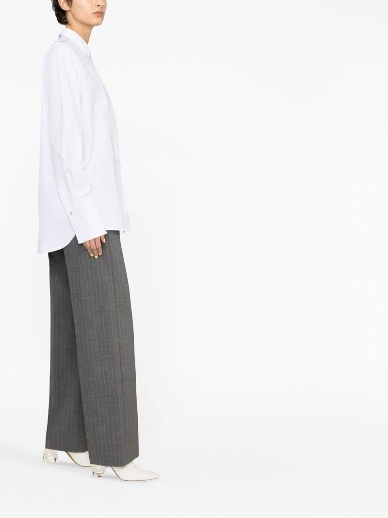 Jil Sander Long-sleeve Button-fastening Shirt In White