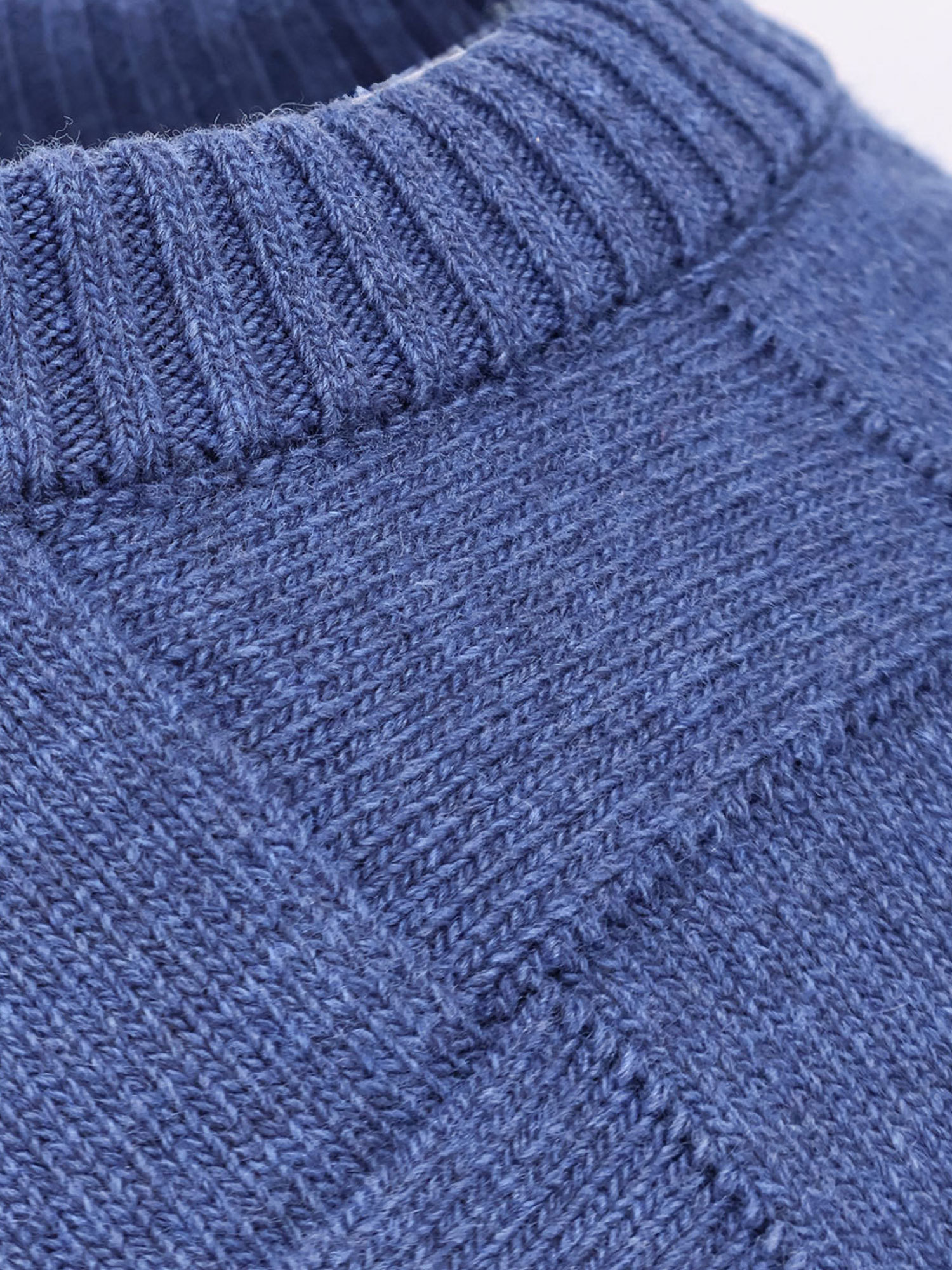 Bottega Veneta Long-sleeved Sweater In Blue