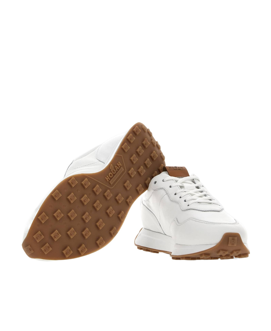 Hogan White Leather H601 Sneakers