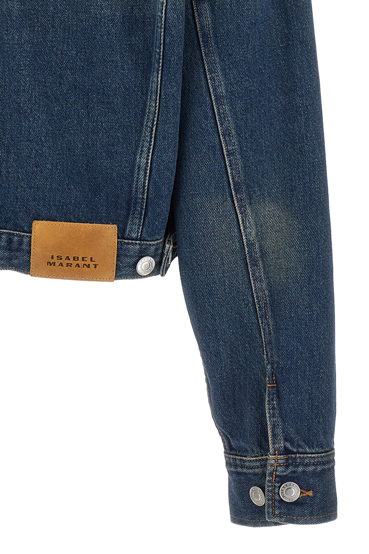 Isabel Marant Tadia Denim Jacket In Blue