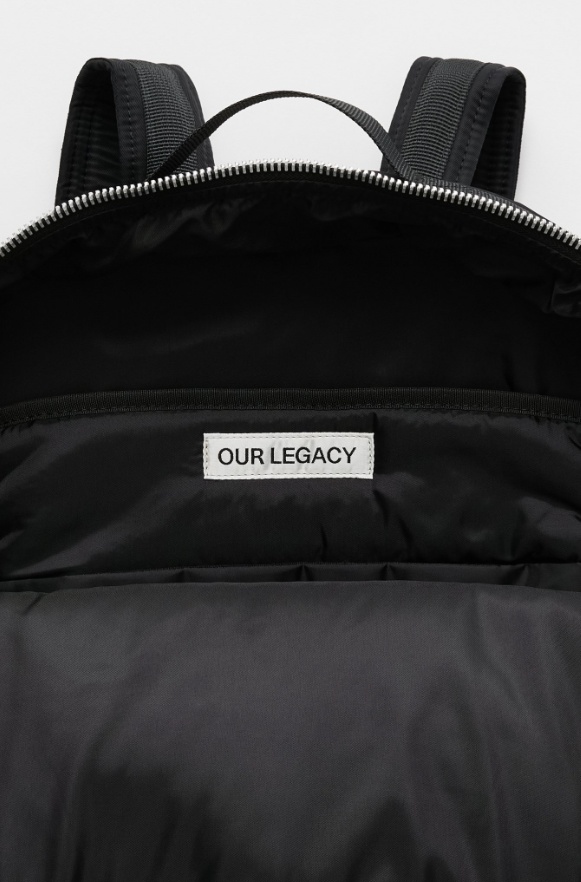 Our Legacy Grande Volta Backpack In Black