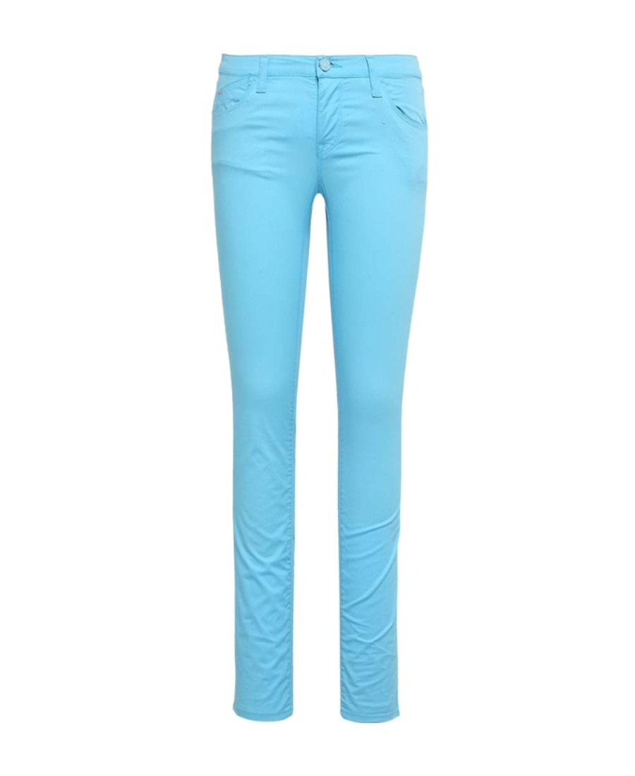 Armani Jeans Slim Casual Pants In Blue