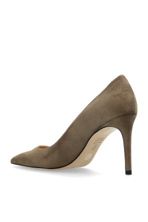 Stuart Weitzman Pointed High Heels In Brown