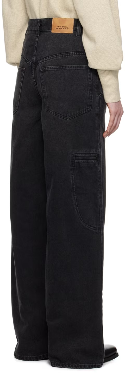 Isabel Marant Étoile Marant Etoile 'solene' Jeans In Black