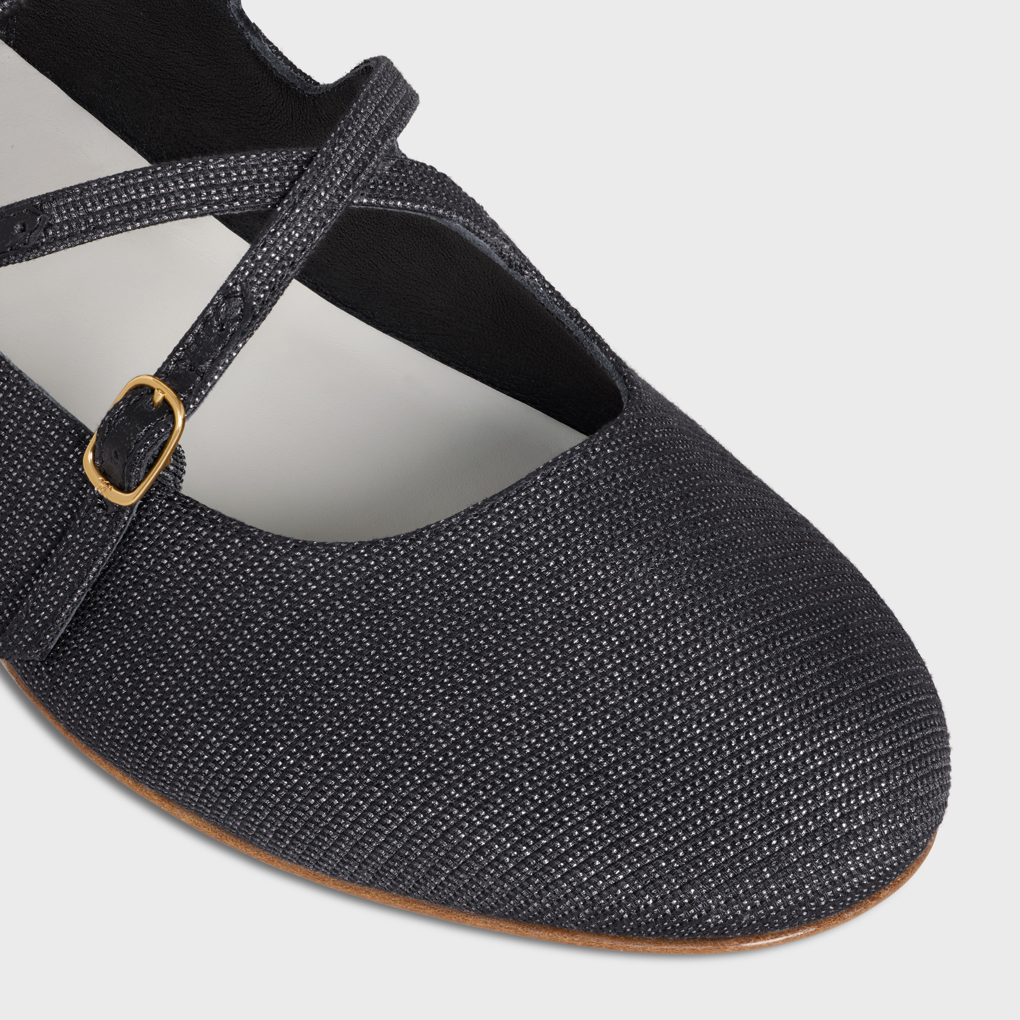 Celine Les Ballerines Ballet Shoes In Black