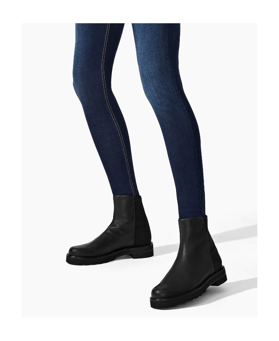Stuart Weitzman 5050 Lift Bootie The Sw Outlet In Black
