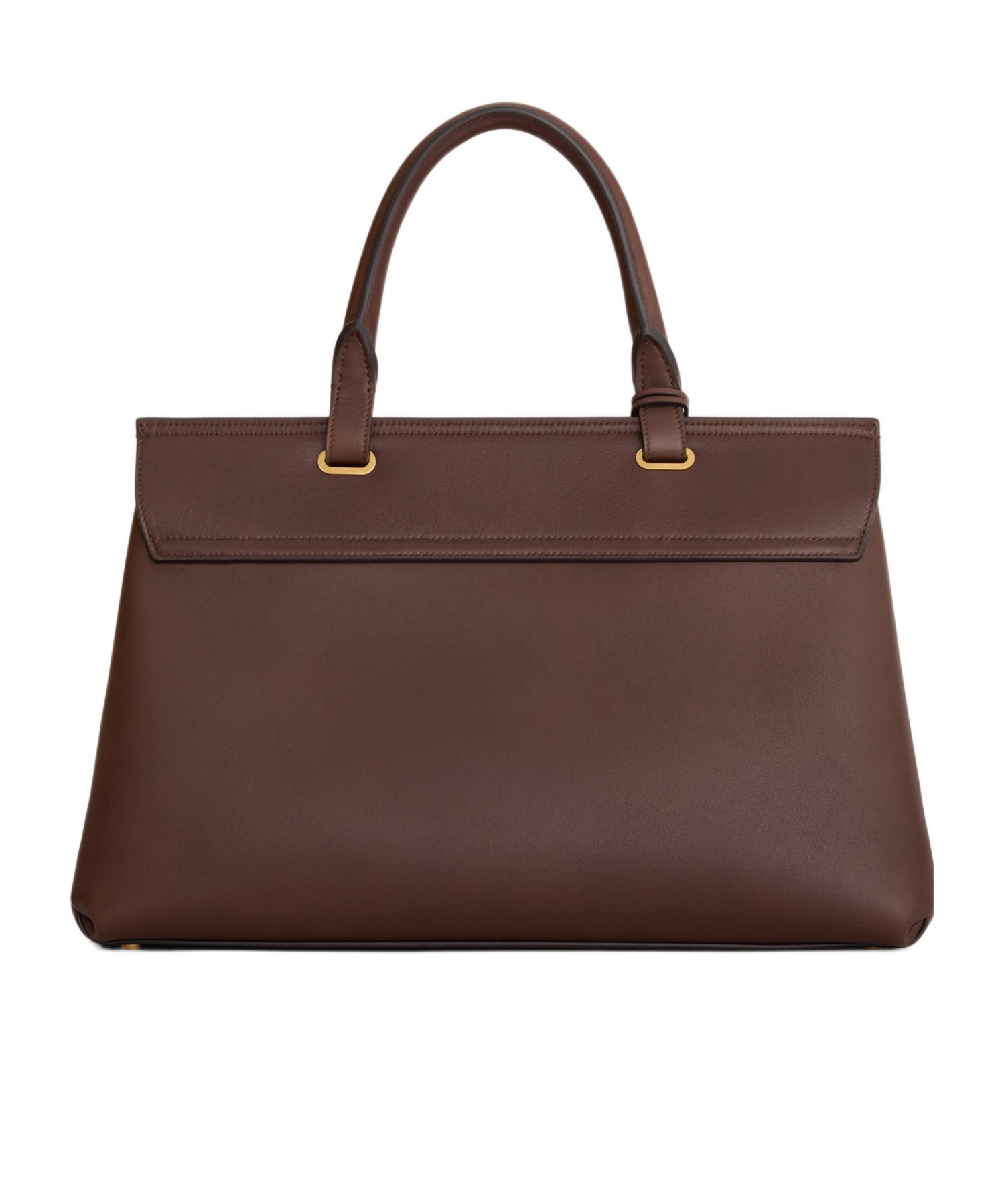 Celine Medium Clamshell Handbag In Red
