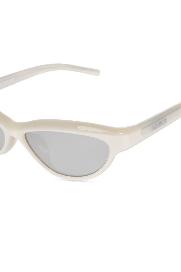Jacquemus Curvo Cat-eye Sunglasses In Neutral