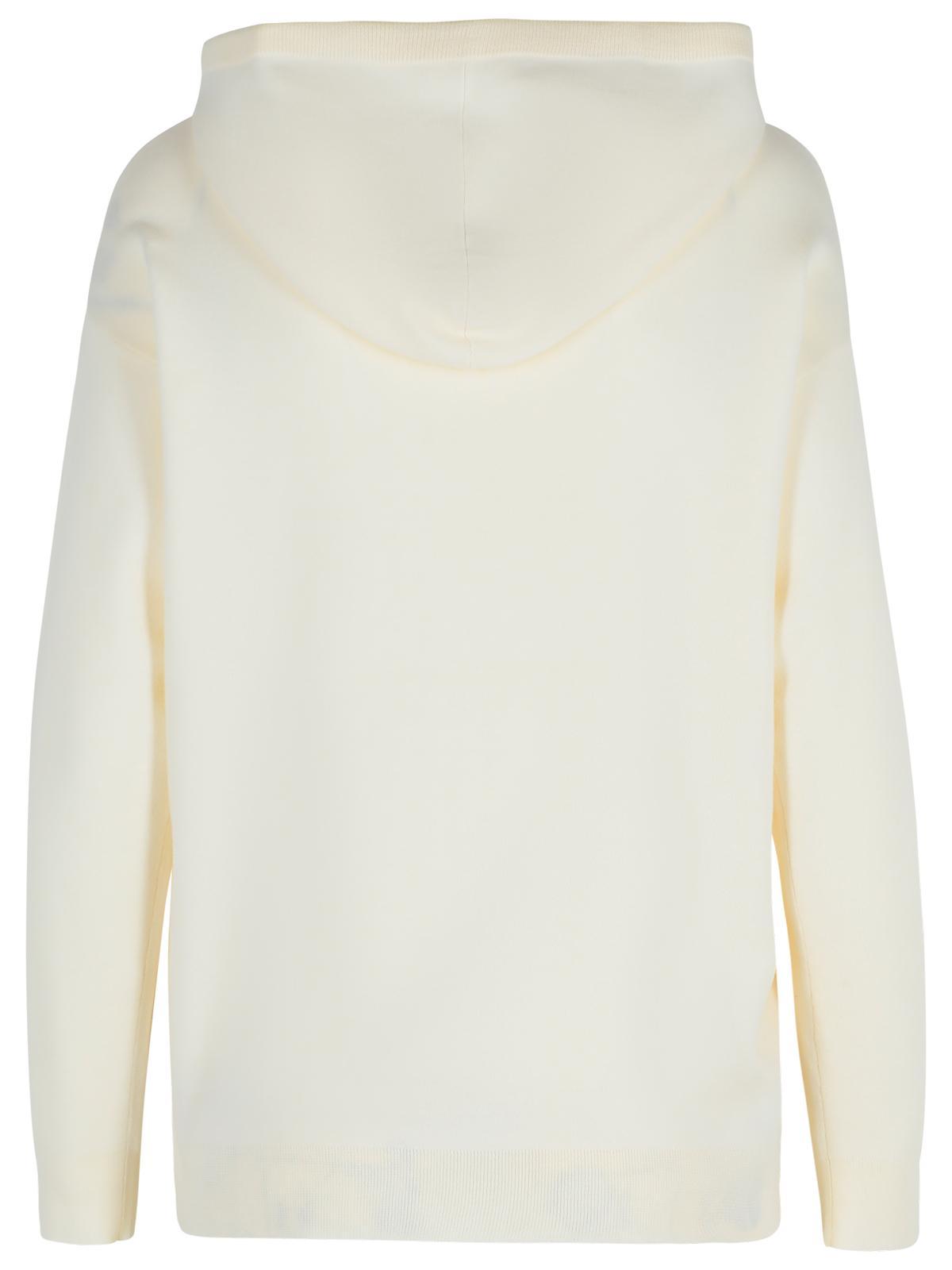 Max Mara Long Sleeve Sweatshirt In Neutral