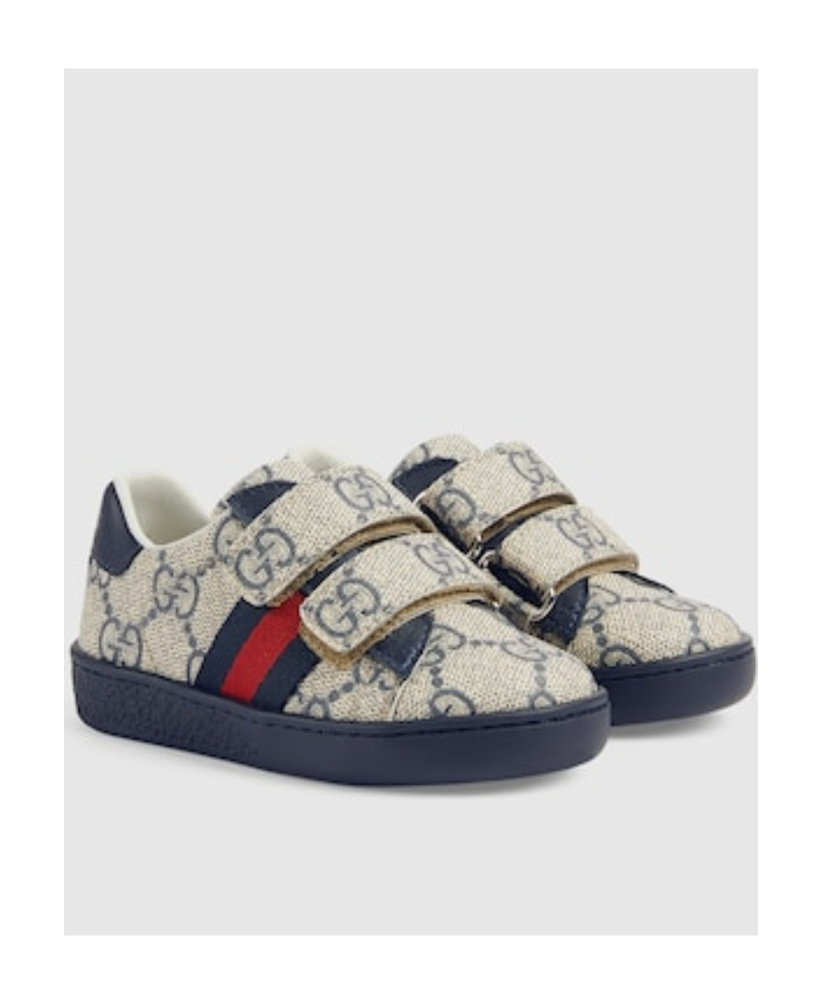 Gucci Ace Kleinkinder-sneaker In Black