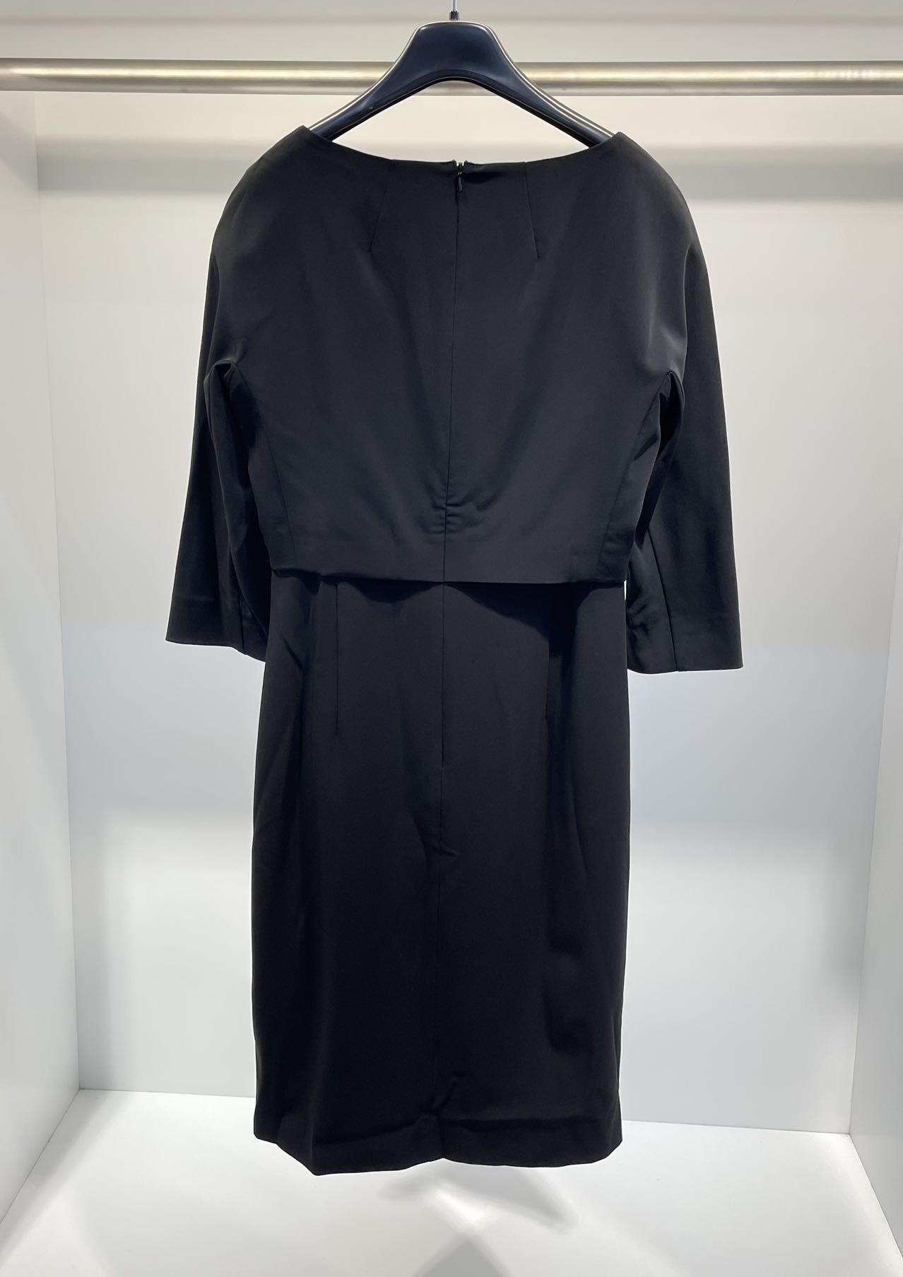 Weekend Max Mara Round-neck Dress In Black