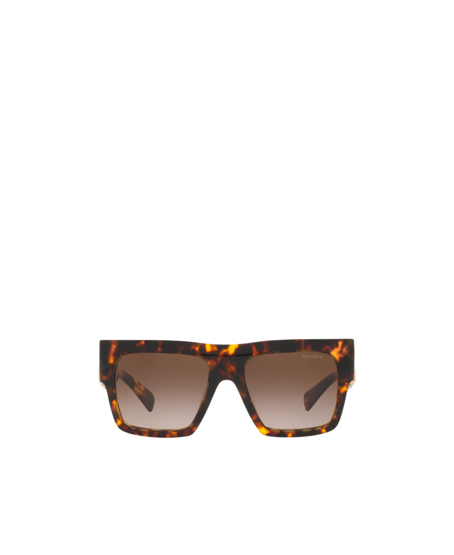 Miu Miu Mu10ws Square-frame Sunglasses In Brown