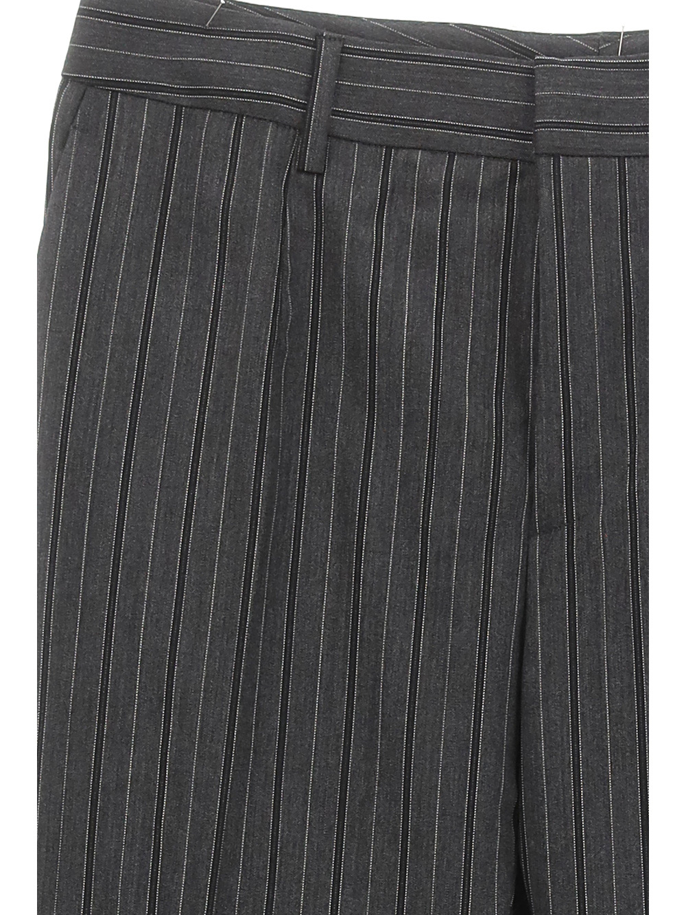 Alessandra Rich Stripe Detailed Tailored Trousers In Black