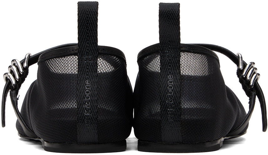 Rag & Bone Spire Mesh Mary Jane Ballerina Flats