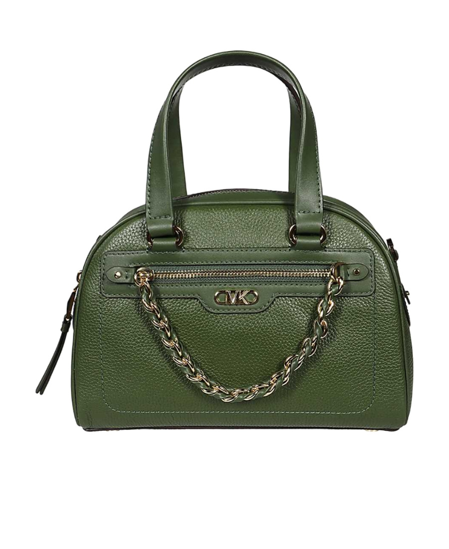 Michael Kors Michael Leather Bag In Green