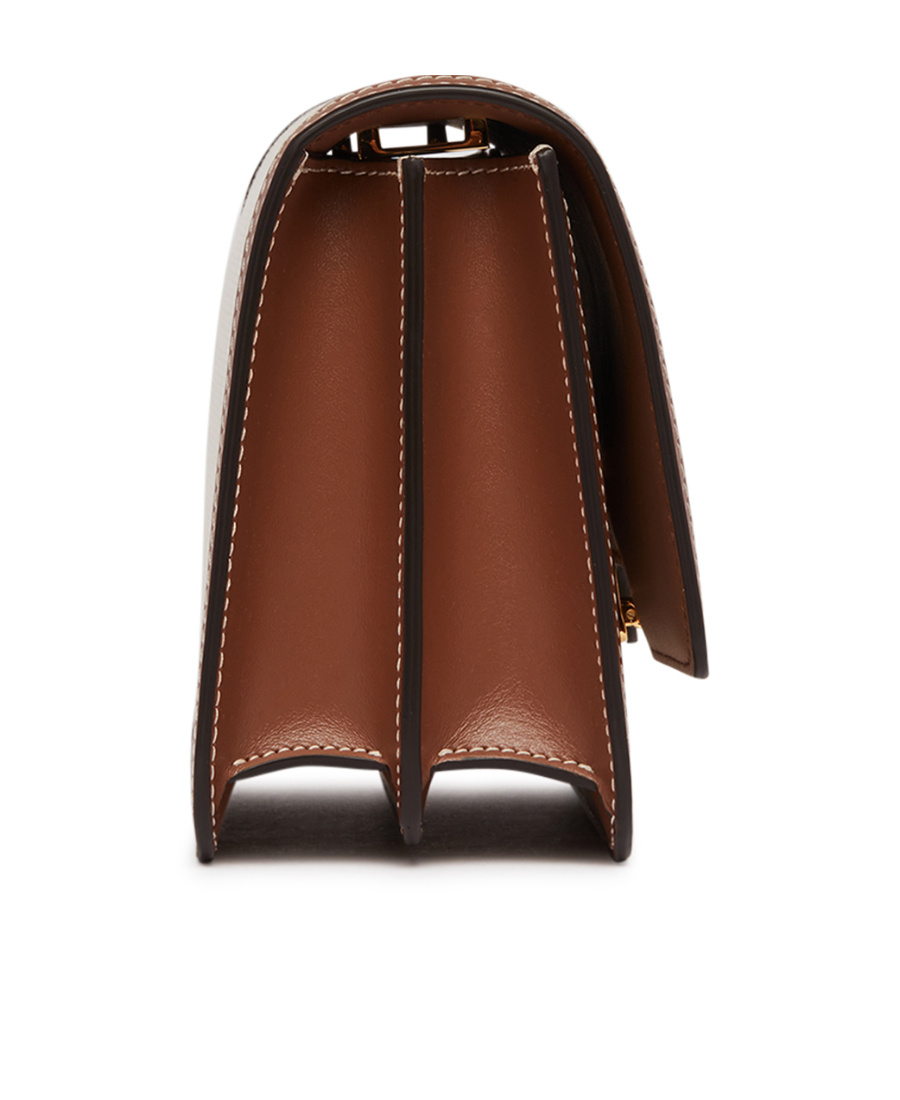 Burberry Small Tb Crossbody Bag In Nude