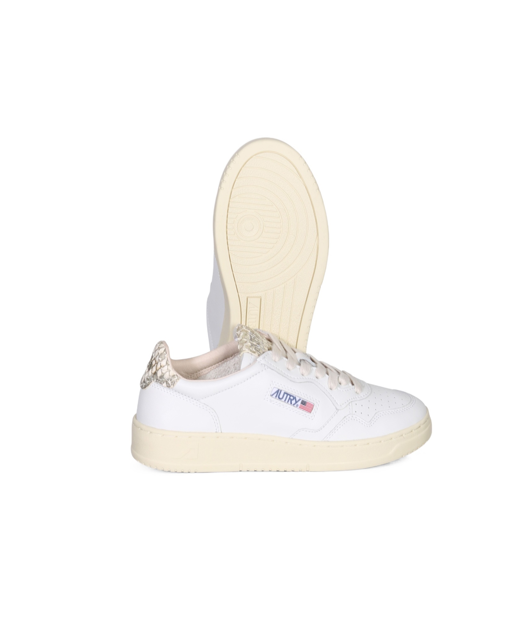 Shop Autry Medalist Sneakers In White