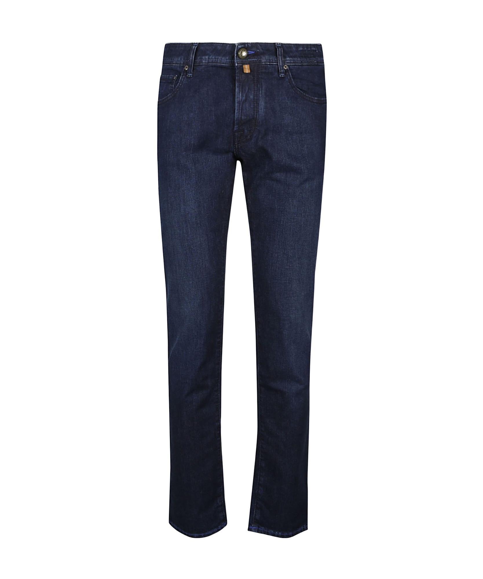 Jacob Cohen Blue Cotton Jeans & Pant In Black