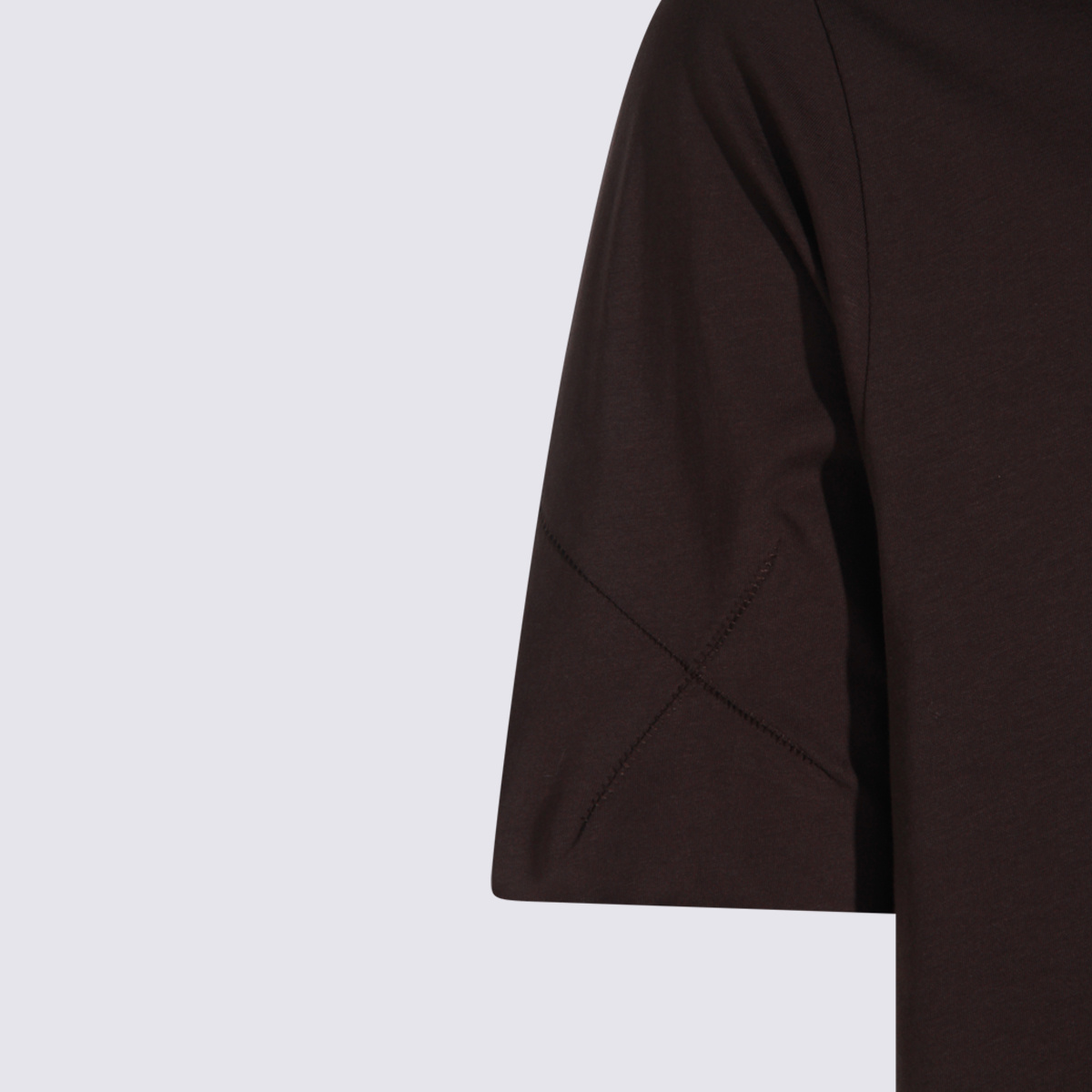 Thom Krom Cotton T-shirt In Burgundy