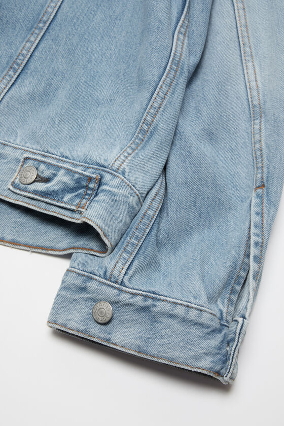 Acne Studios Button-up Denim Jacket In Blue
