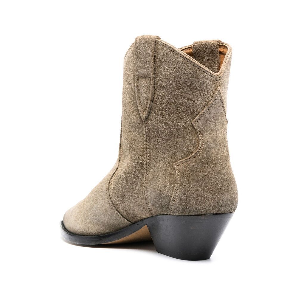 Isabel Marant Dewina Leather Ankle Boots In Multi