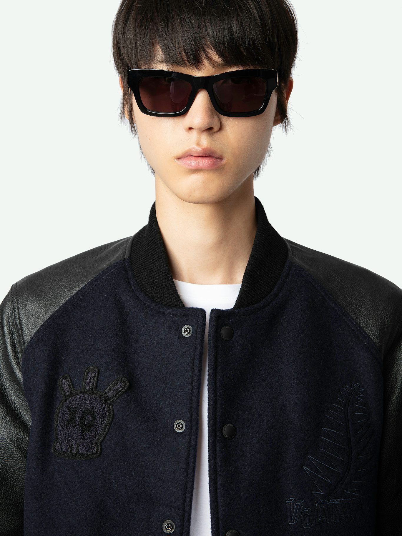 Zadig & Voltaire Birdieh Wool Bomber Jacket