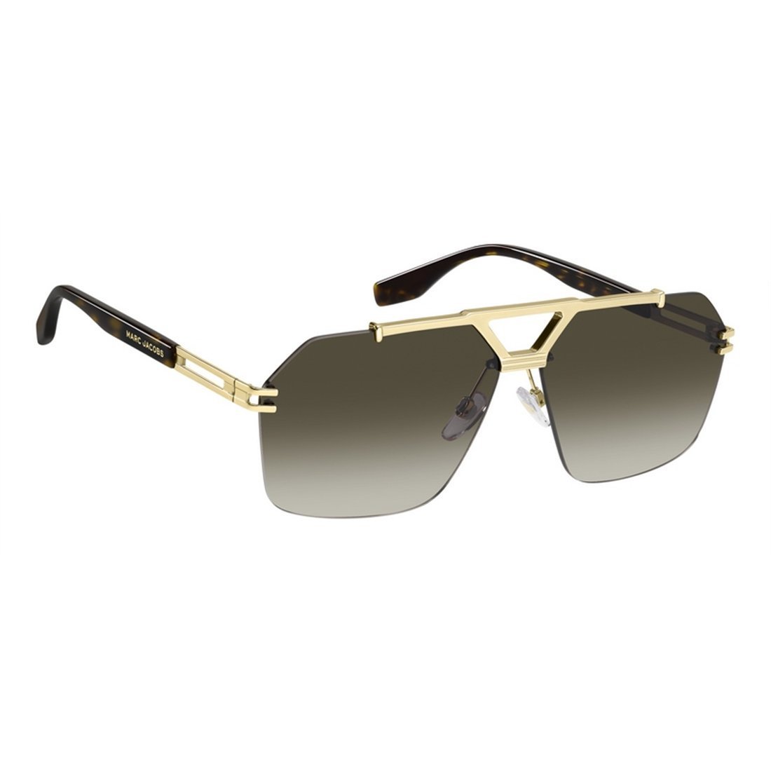 Marc Jacobs Eyewear Pilot Frame Sunglasses In Gold