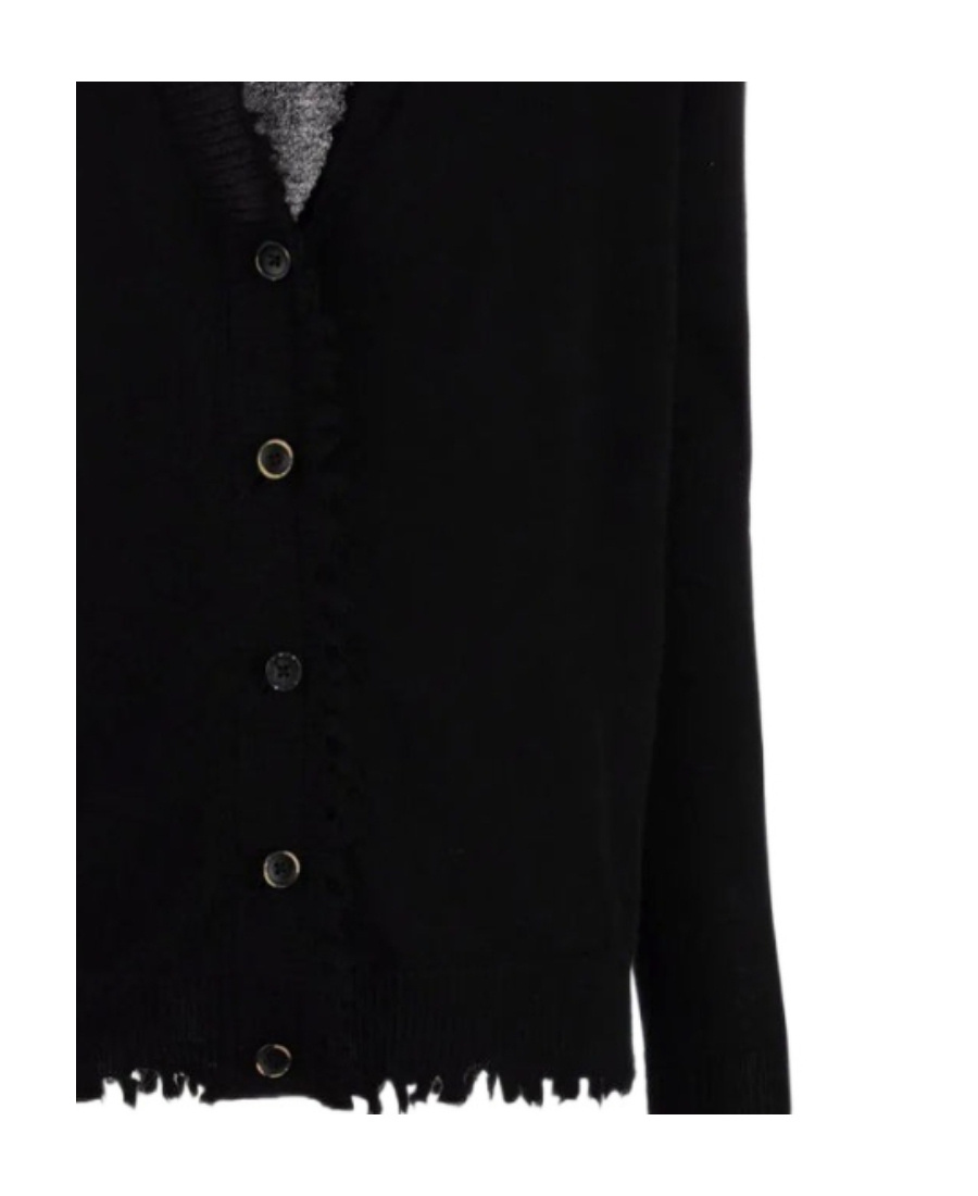 Uma Wang Frayed-edge Cashmere Cardigan