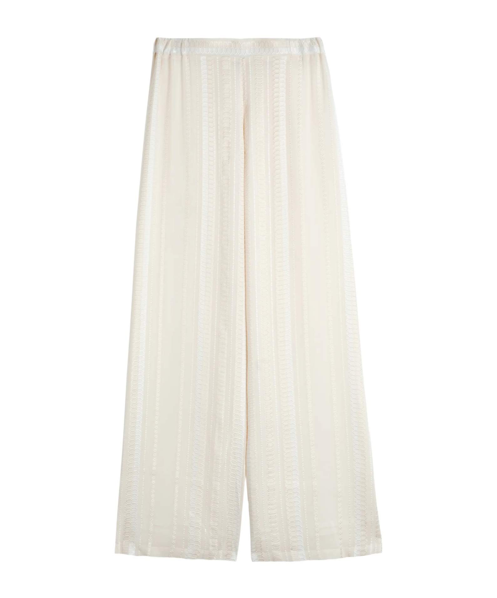 Zeusdione Textured Trousers In Multi
