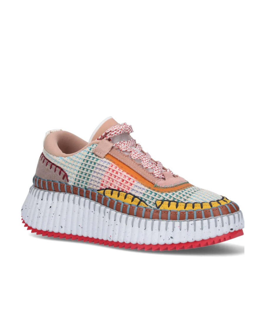 Chloé Multicolor Nama Sneakers In Multicolor