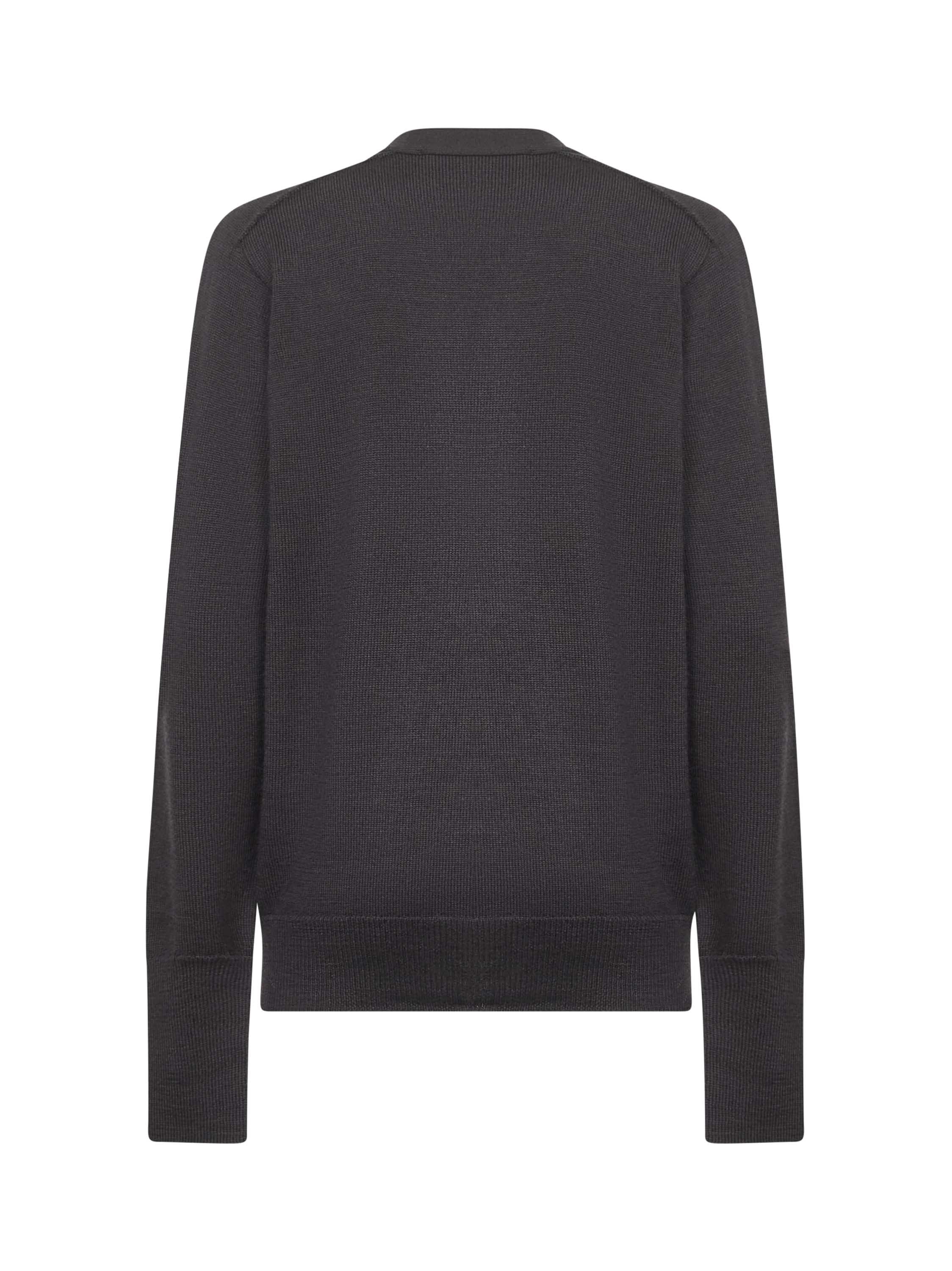 Studio Nicholson Button Sweater In Black