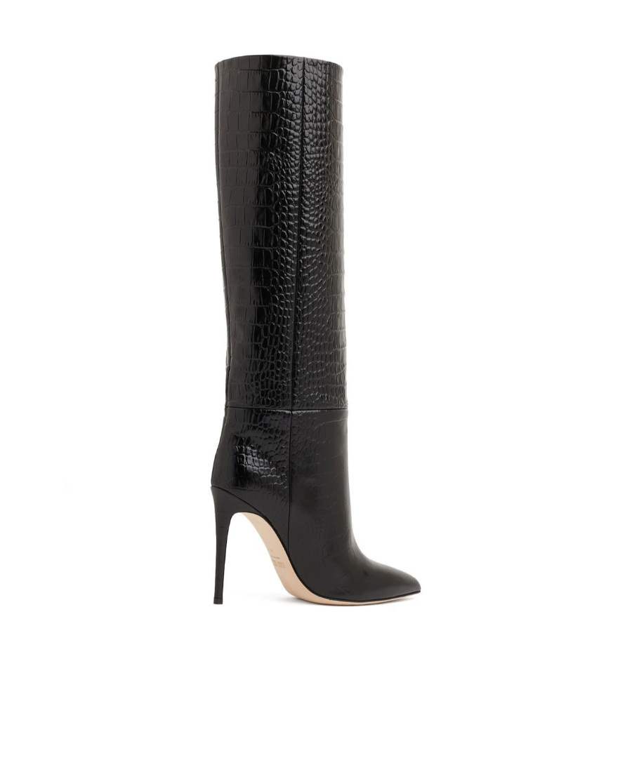 Paris Texas Pointed Boots In Black