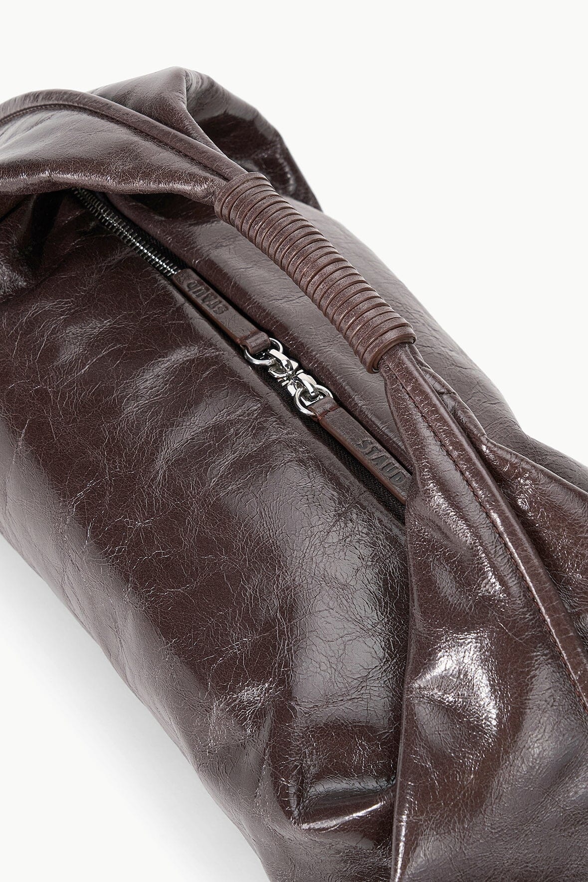 Shop Staud Zipper Tote Bag In Black