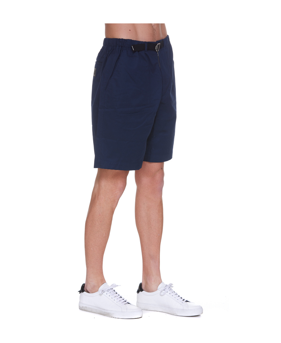 Kenzo Belted-waist Shorts In Blue