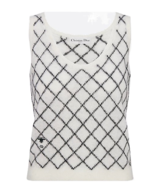 Shop Dior Twinset In White