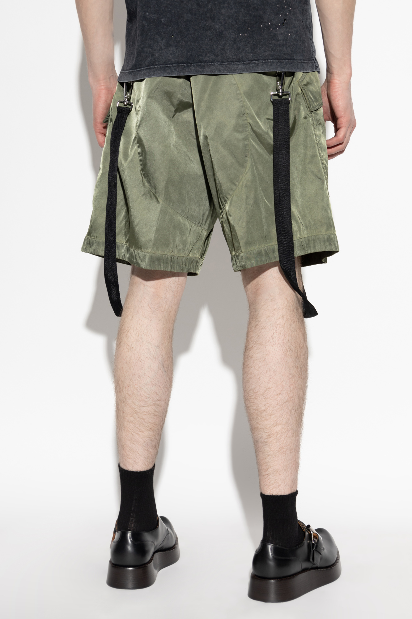 Dsquared2 Cargo Shorts In Green