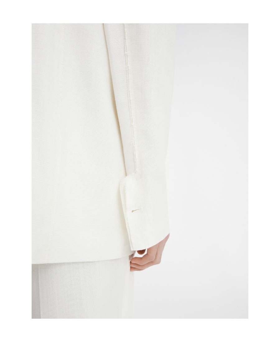 Jacquemus La Veste Caraco Inside In White