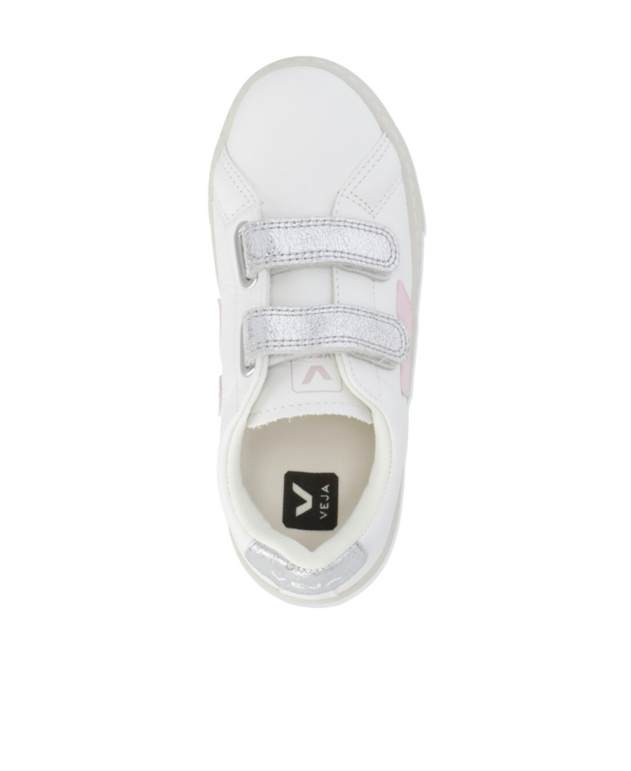 Veja Touch-strap Low-top Trainers In White