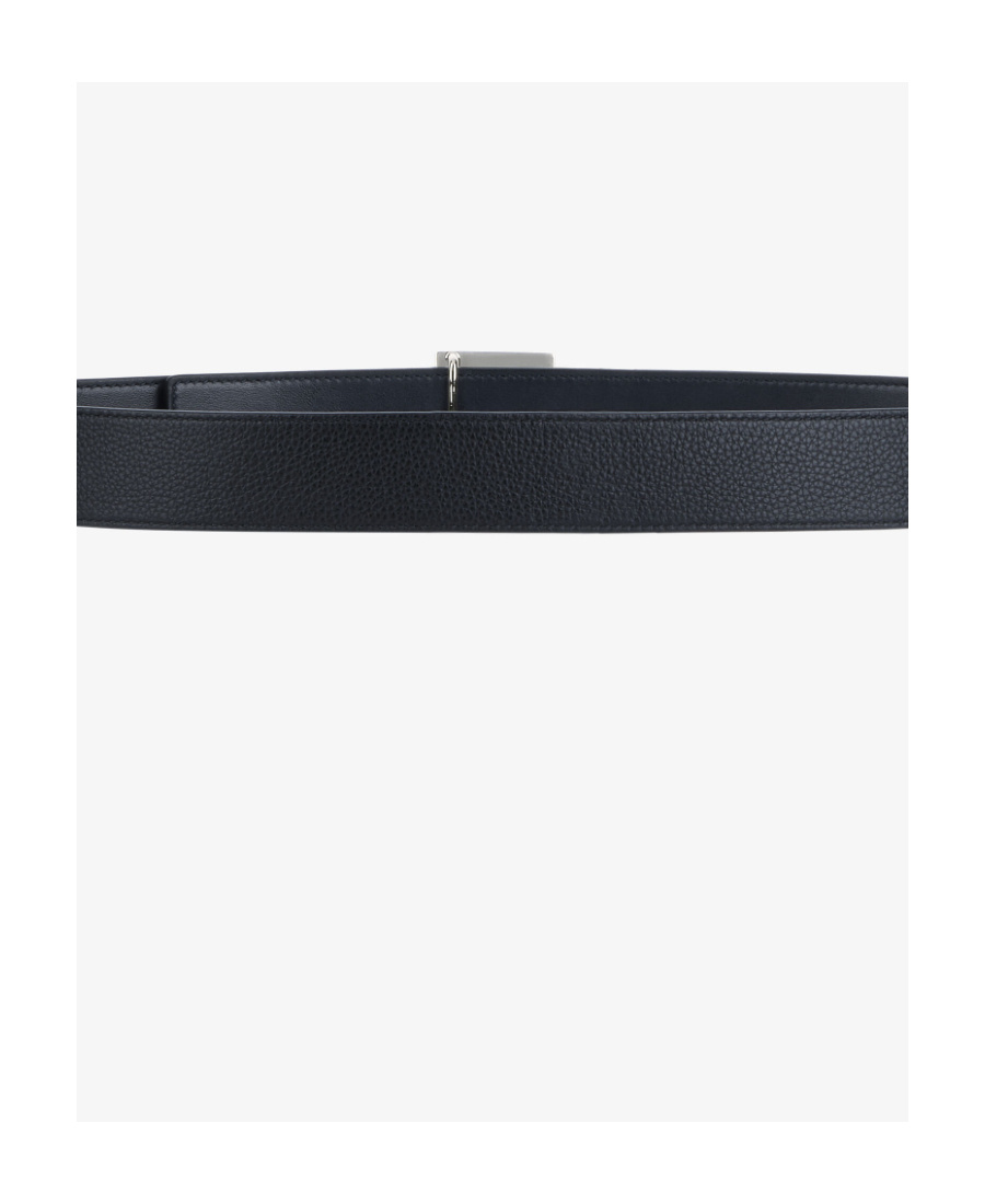 Givenchy 4g Reversible Leather Belt In Black