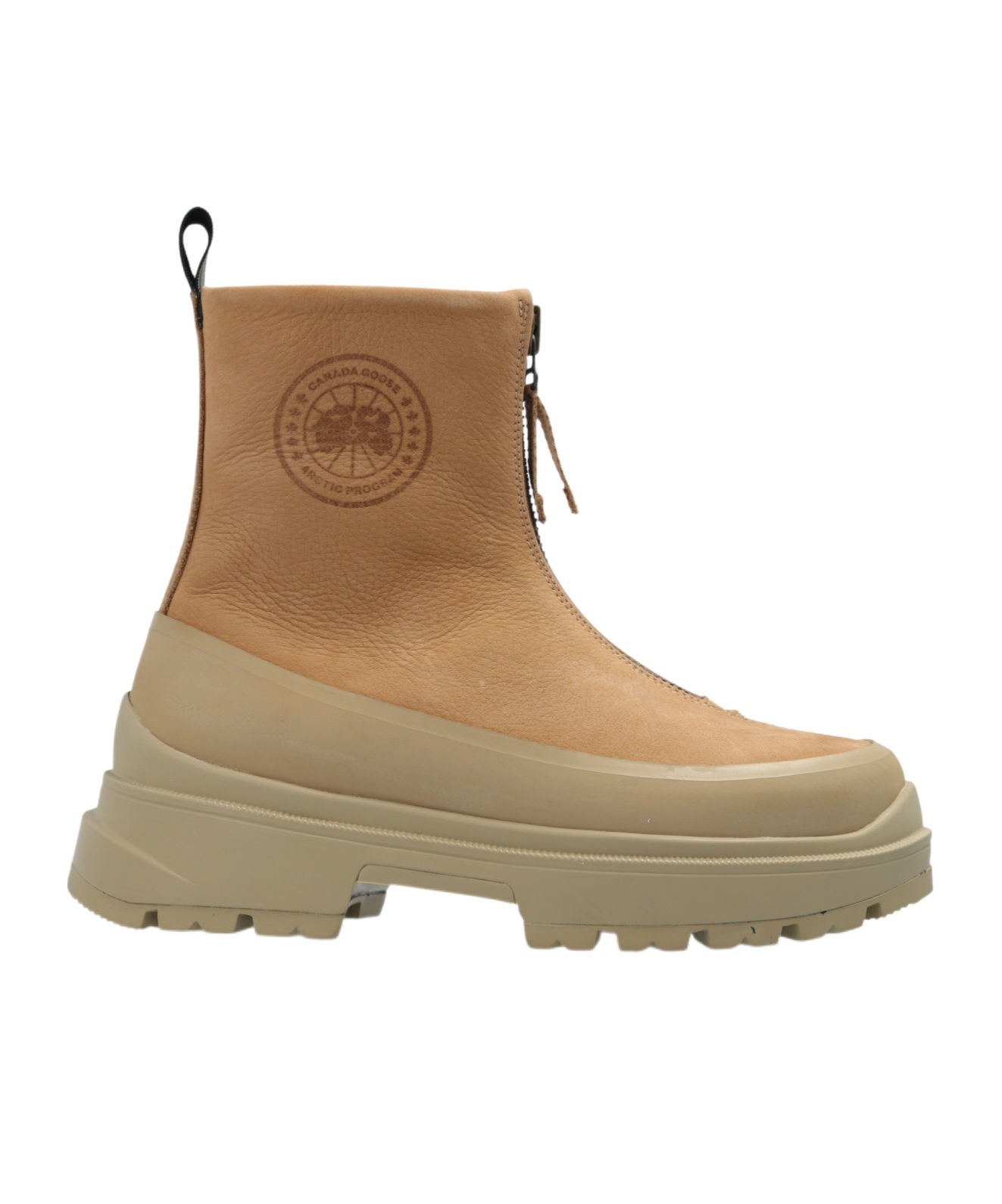 Canada Goose Zip-detail Ankle Boots In Brown