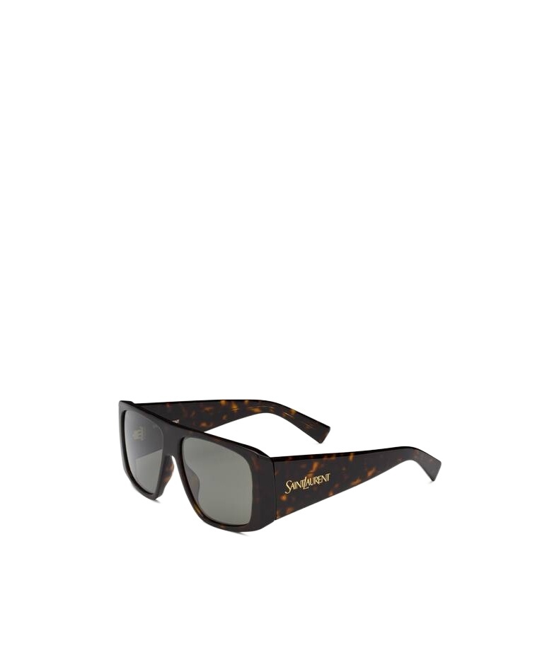 Saint Laurent Full Frame Sunglasses In Brown
