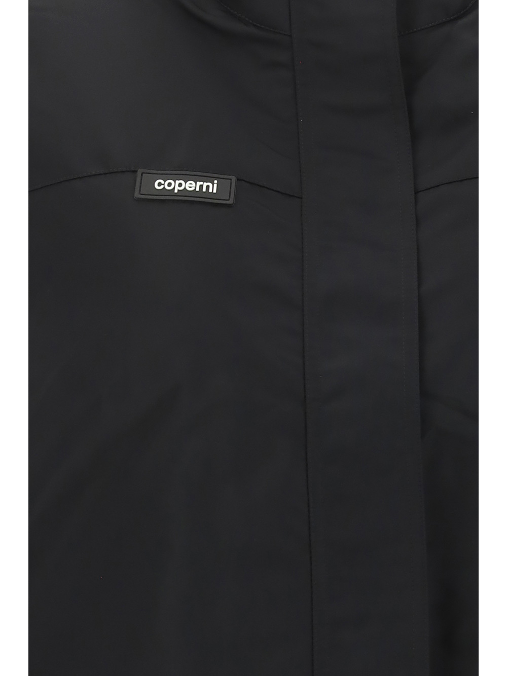 Coperni Logo-patch Bomber Cape In Black