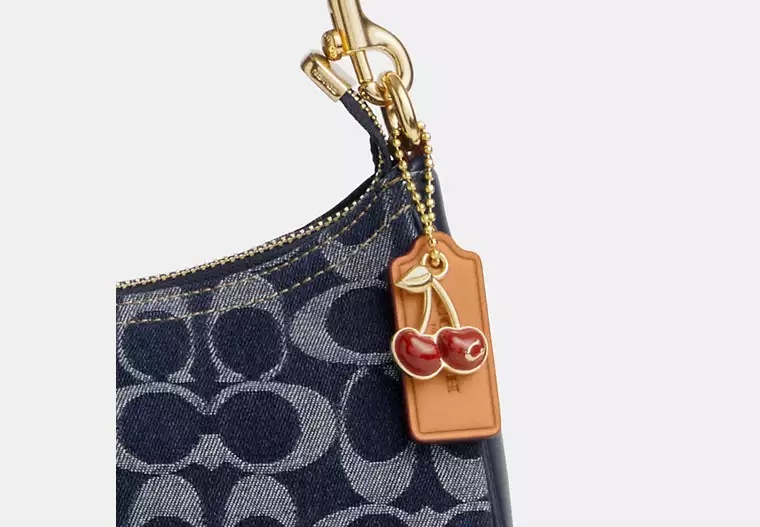 COACH TERI'S ICONIC DENIM SHOULDER BAG