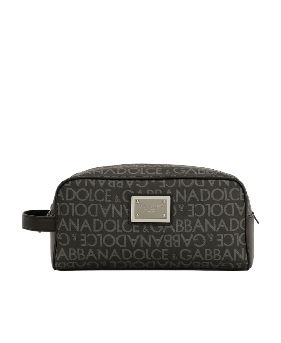 DOLCE & GABBANA DOLCE  GABBANA LOGO PLAQUE WASH BAG