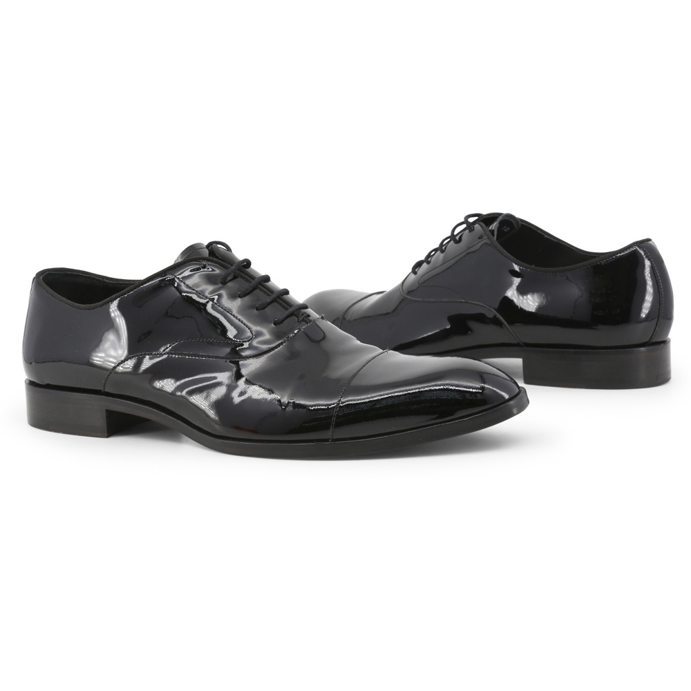 Emporio Armani Logo Business Dress Shoes In Black